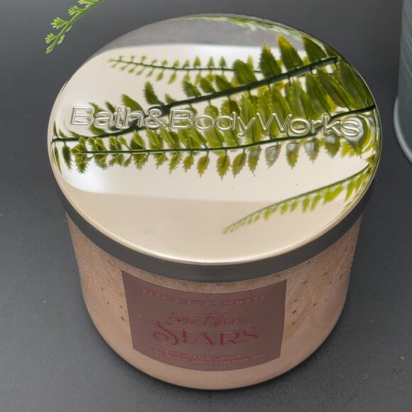 BBW In The Stars Bath & Body Works 3 Wick Candle - Picture 4 of 10